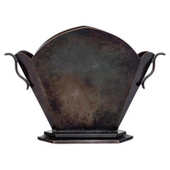 Art Deco Bronze Vase, Danish Design, 1930s