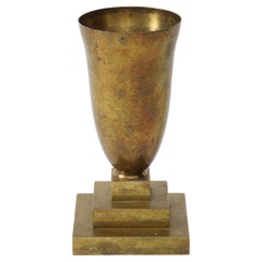 Art Deco Bronze Vase