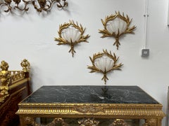 Art deco, bronze wall lights, x28 available