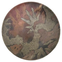 Art déco-WMF Ikora-Wandteller aus Bronze im Art déco-Stil von Paul Haustein, 1920er Jahre