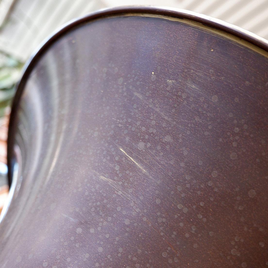 Art Deco bronzed metal and brass floor lamp in the style of Pietro Chiesa, 1940s For Sale 4