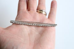 Art Deco brooch in platinum and Diamonds 2 to 3 Carats 1910 1920
