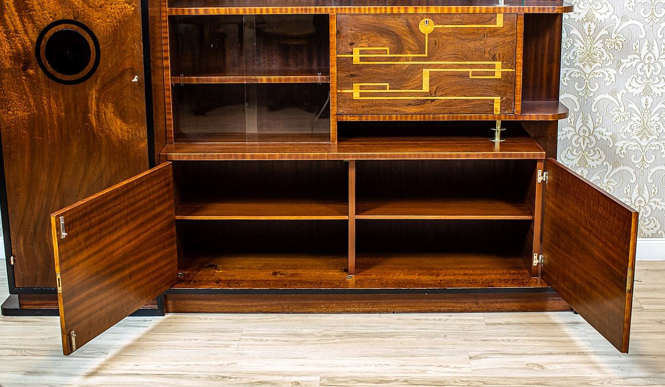 Art Deco Buffet From the 1930s by J. Jojko in Pine Veneer 2