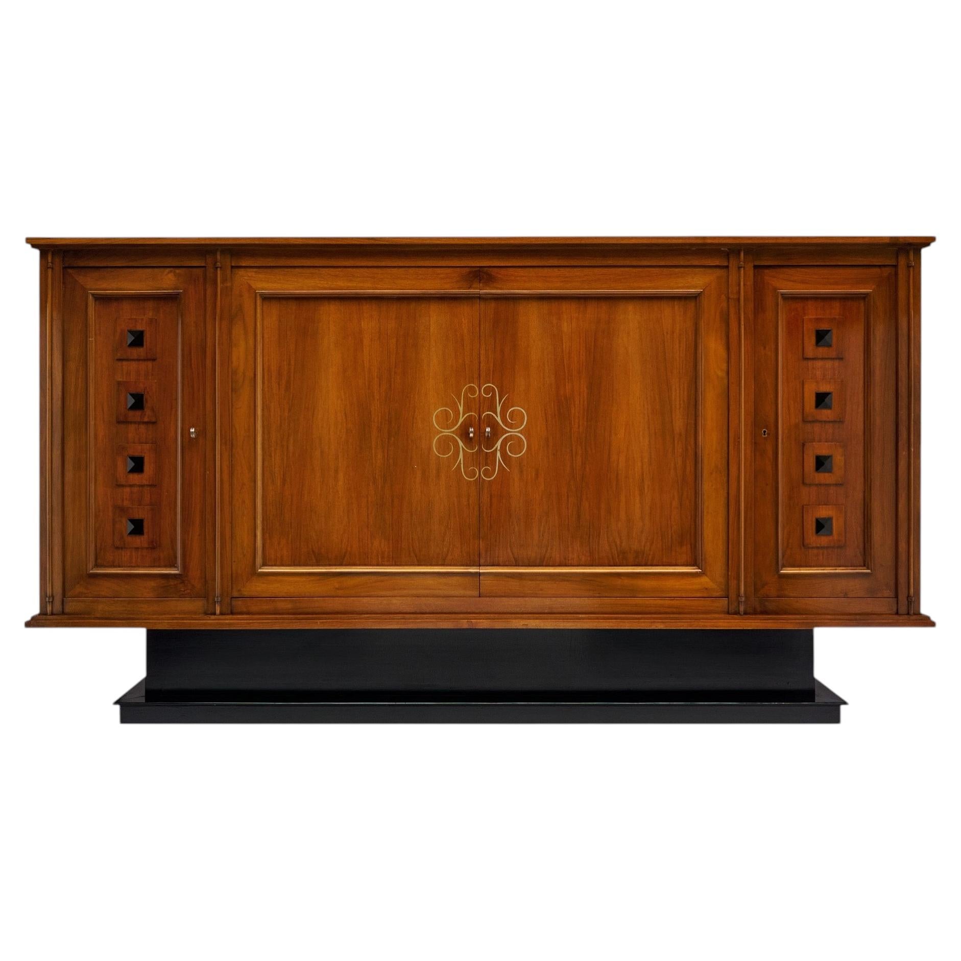 Buffet Art Deco alla maniera di Jean-Charles Moreux