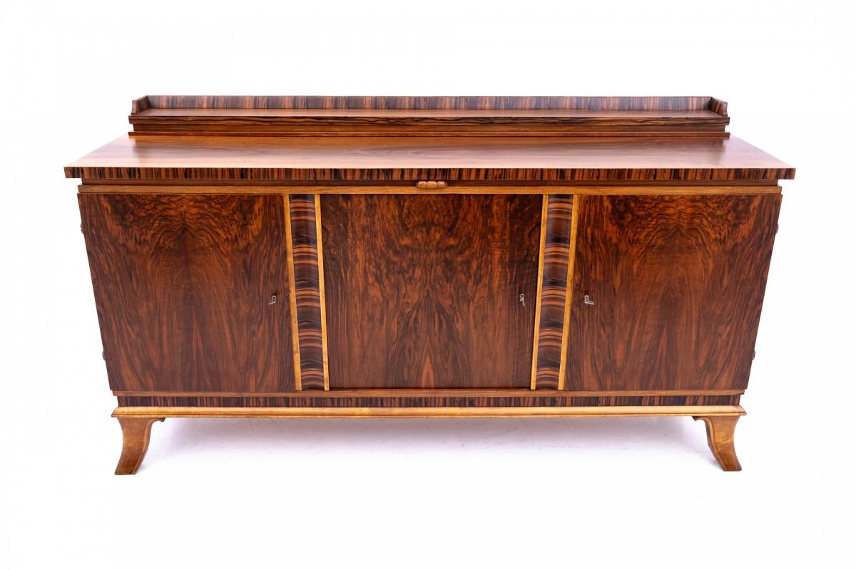 Art Deco buffet, Poland, 1940s. After renovation. For Sale 9