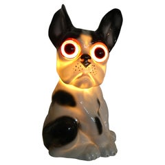 Art Deco Bulldog Perfume Lamp, 1930s