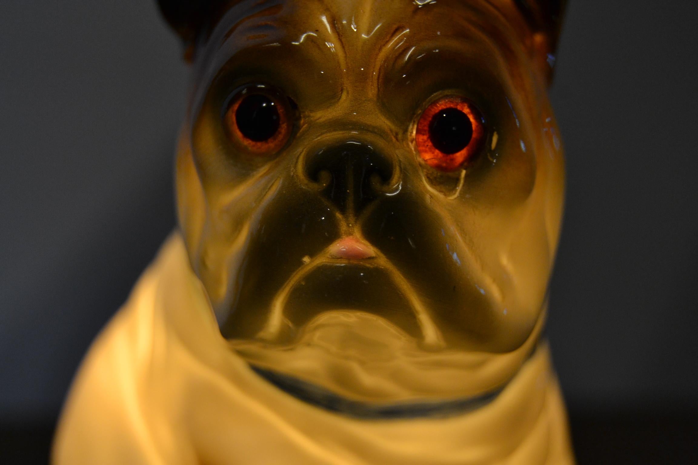 Art Deco Bulldog Perfume Lamp 5