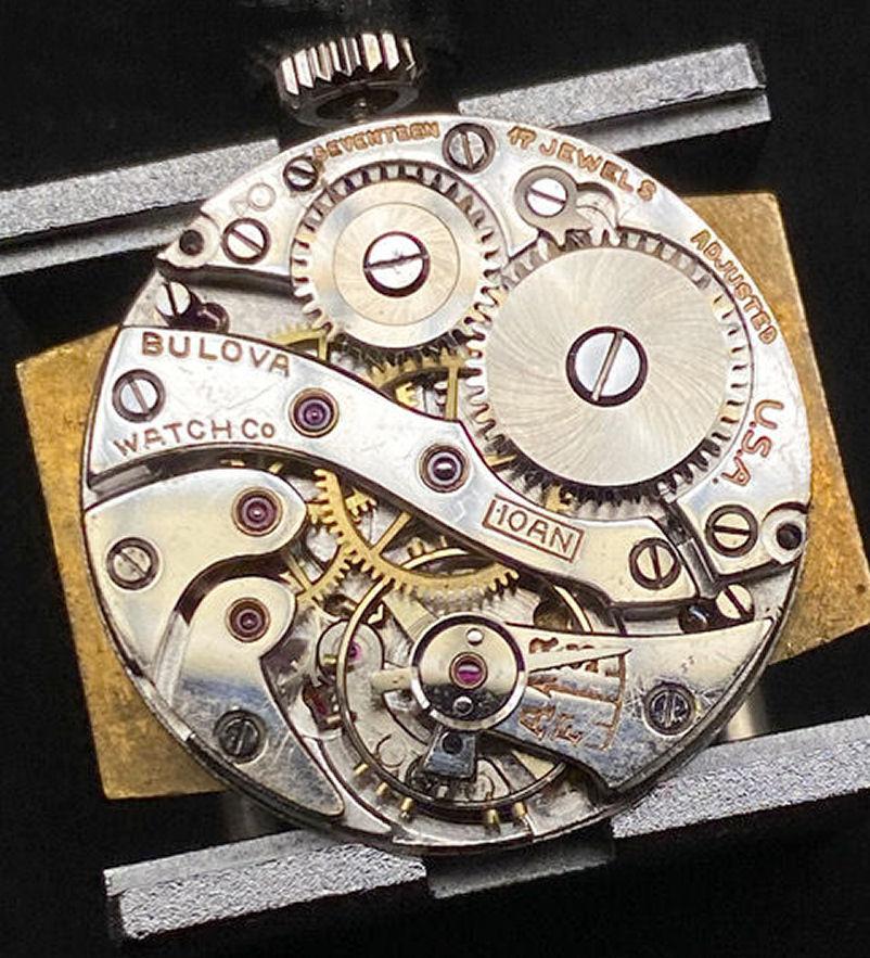 Art Deco Bulova Gents White Gold Fill Watch, Serviced, circa 1935 en vente 2