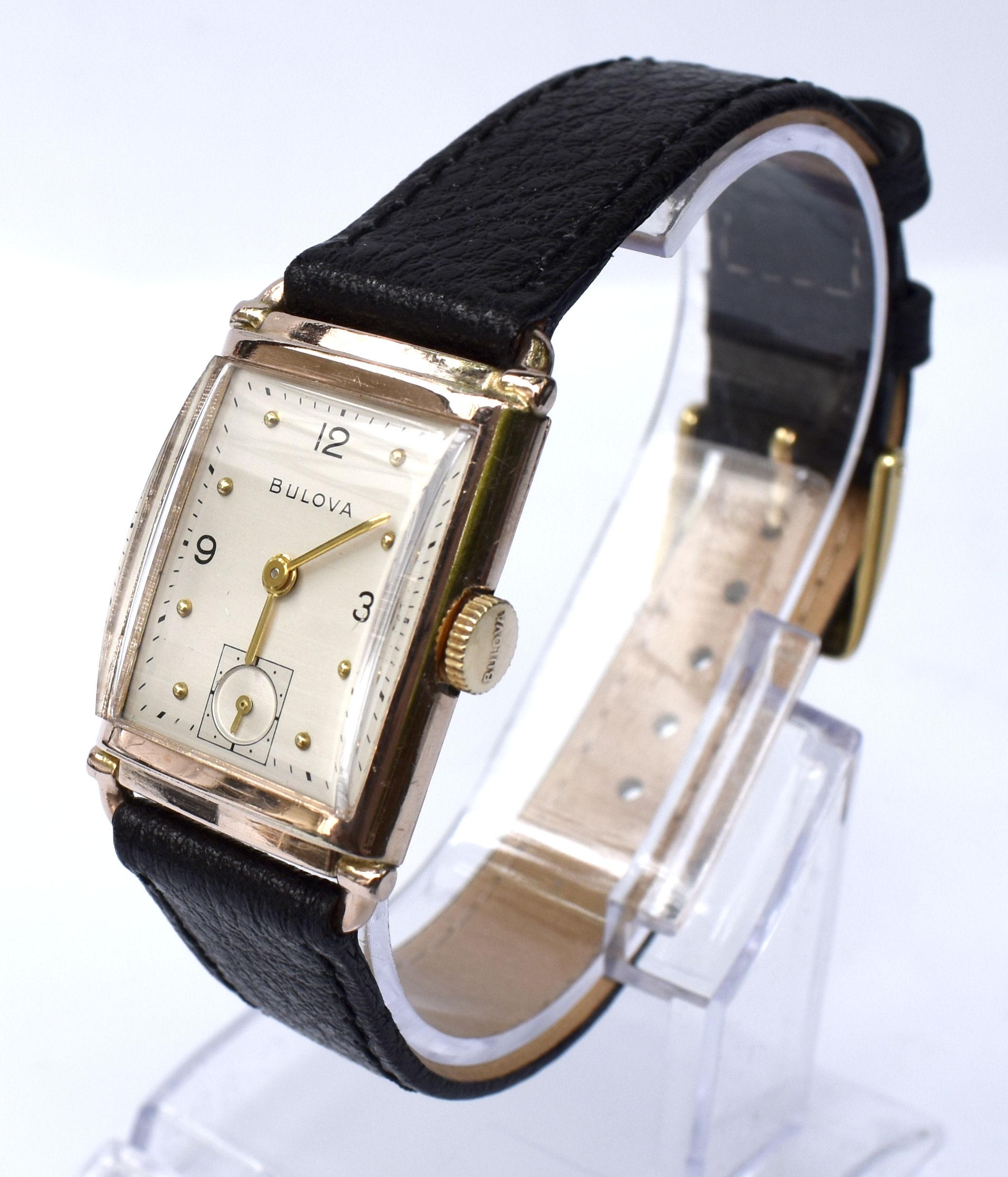 For your consideration is this superb 1946 Bulova President gentleman's manual wrist watch in fabulous condition. So often the dials and crystals are scratched and heavily worn so we were delighted to have sourced this fine example that's obviously