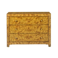 Art Deco Burl Chest