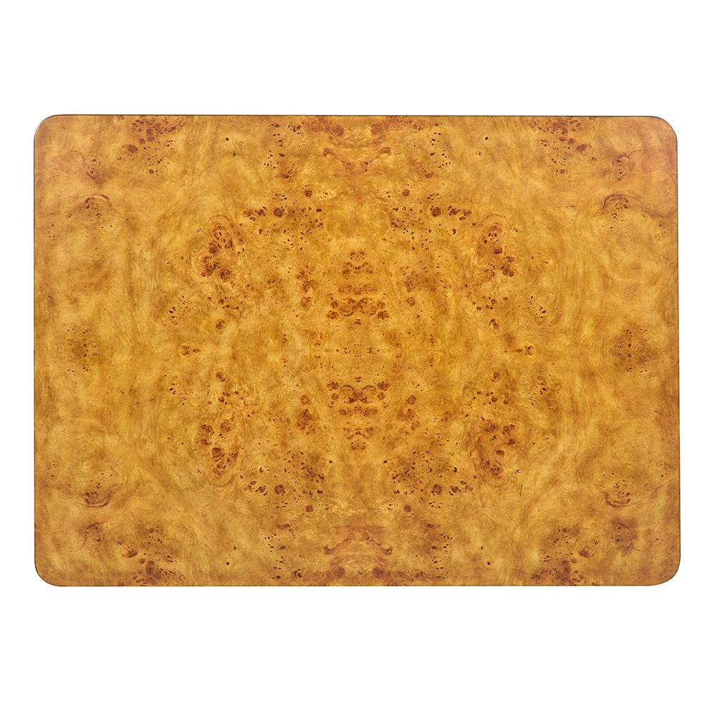 Vietnamien Table basse en loupe Art Déco en vente
