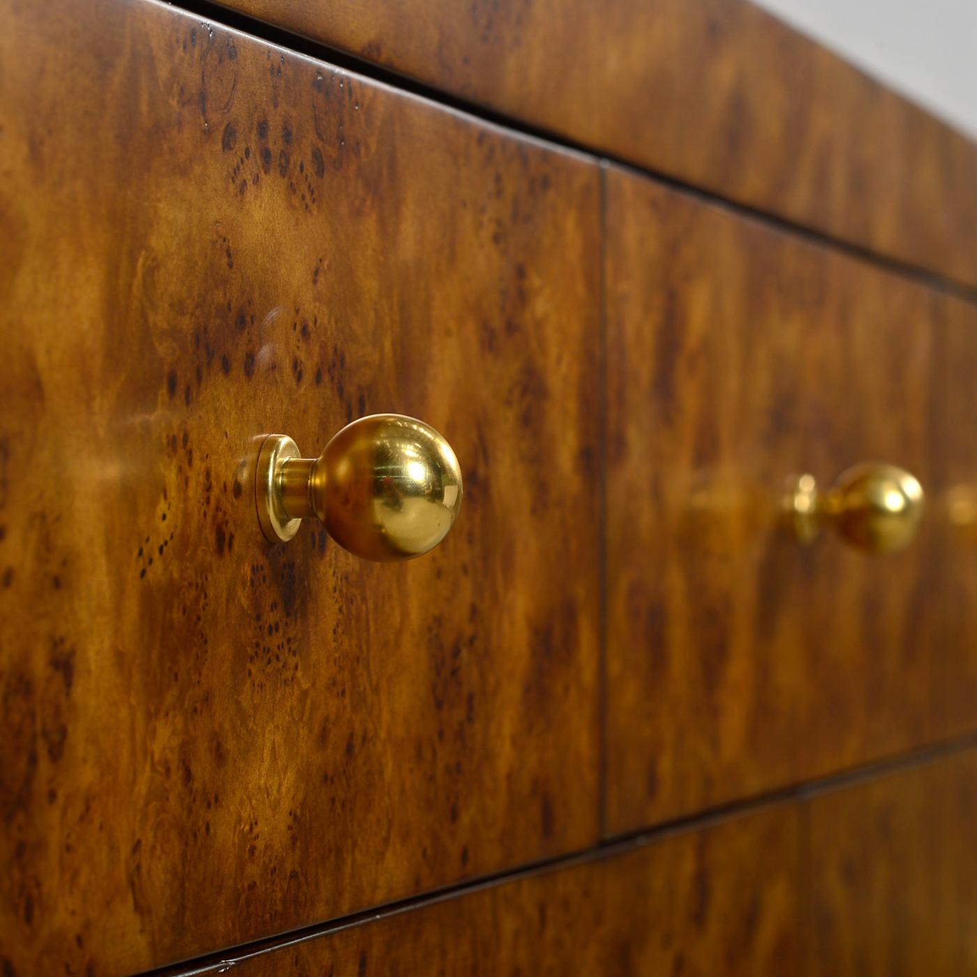 Art Deco Burl Dresser For Sale 2