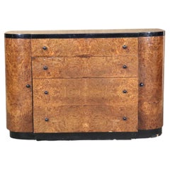 Art Deco Burl Dresser