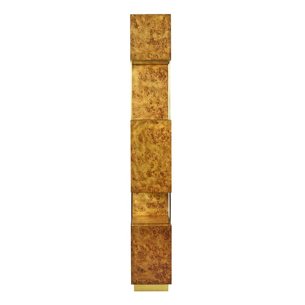 Vietnamita Etagere in radica Art Deco in vendita