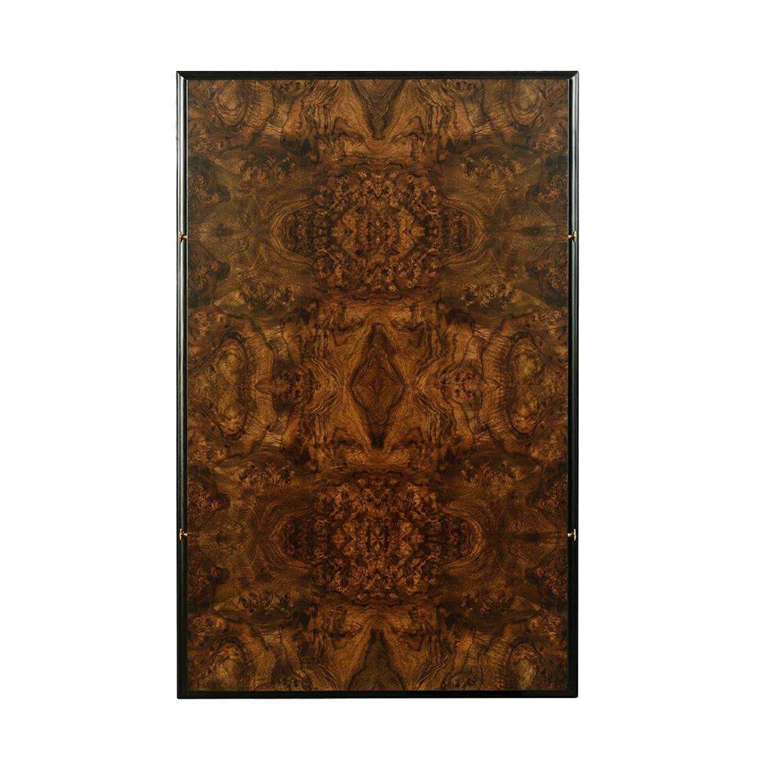 XXIe siècle et contemporain Table basse Art Déco en ronce de noyer en vente