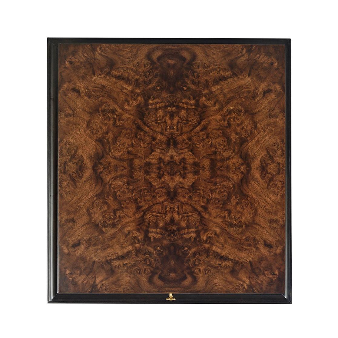 XXIe siècle et contemporain Table d'appoint Art Déco en ronce de noyer en vente