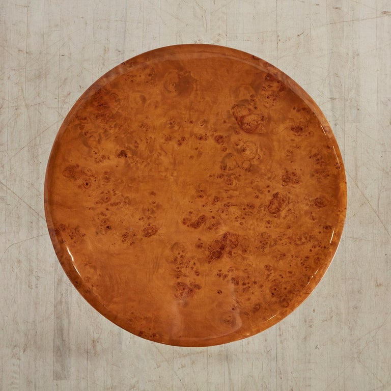 Art Deco Burl Wood Accent Table For Sale at 1stDibs art deco accent