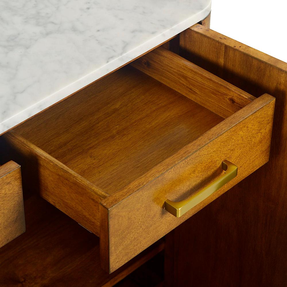 Mueble Bar de Madera Burl Art Decó Siglo XXI y contemporáneo en venta