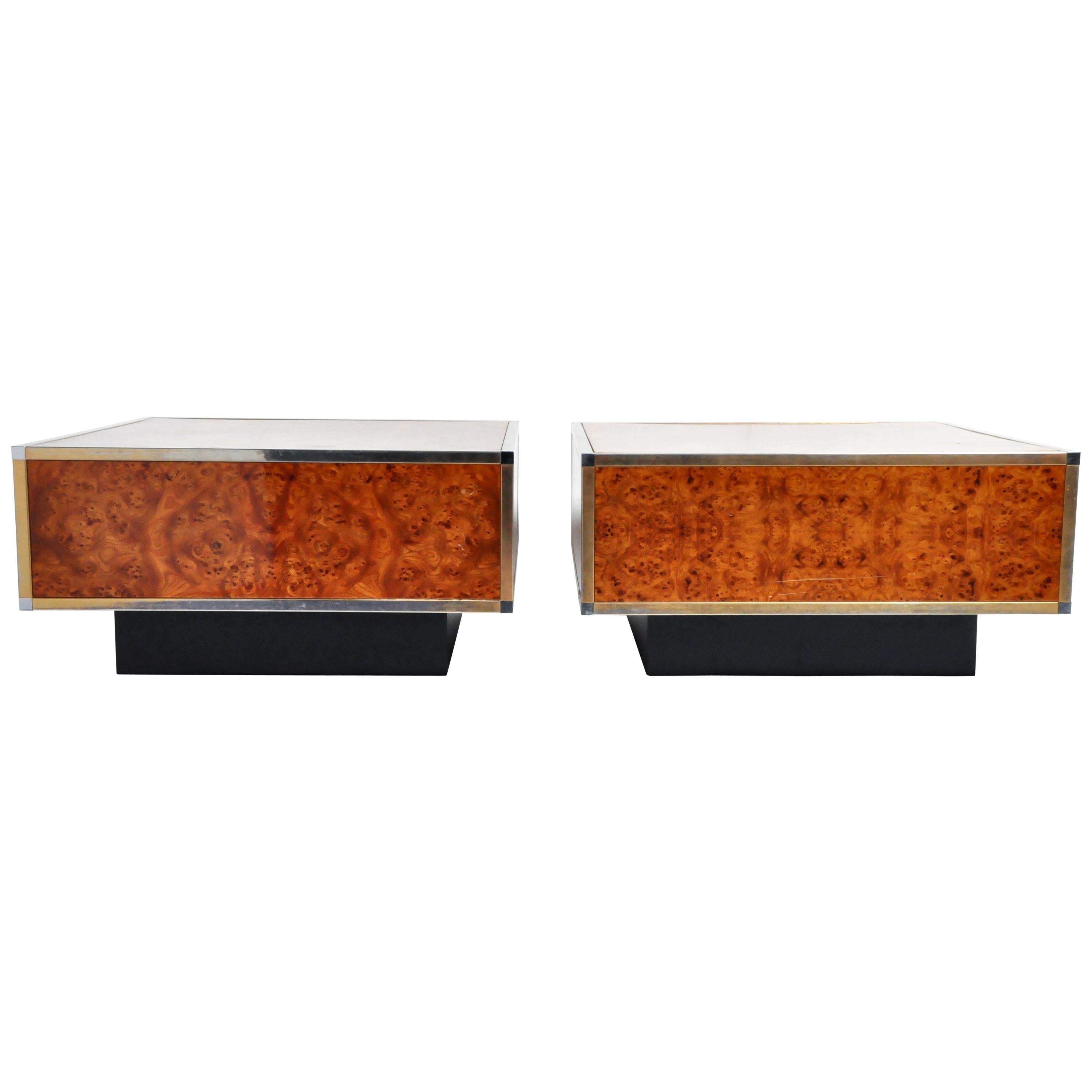 Burl coffee and cocktail tables 133 for sale at 1stdibs