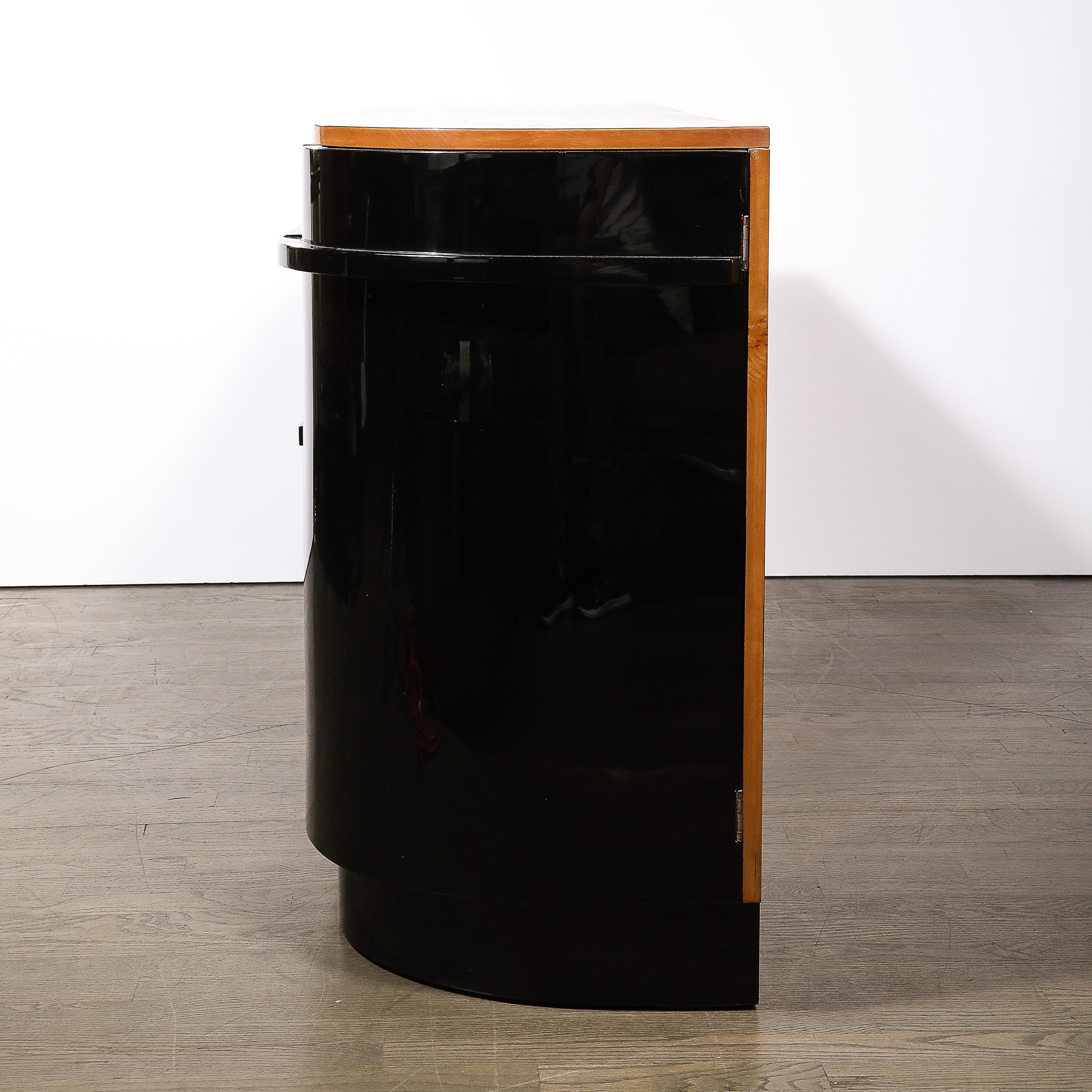 Art Deco Burled Walnut Sideboard by Donald Deskey for the Hastings Company 1
