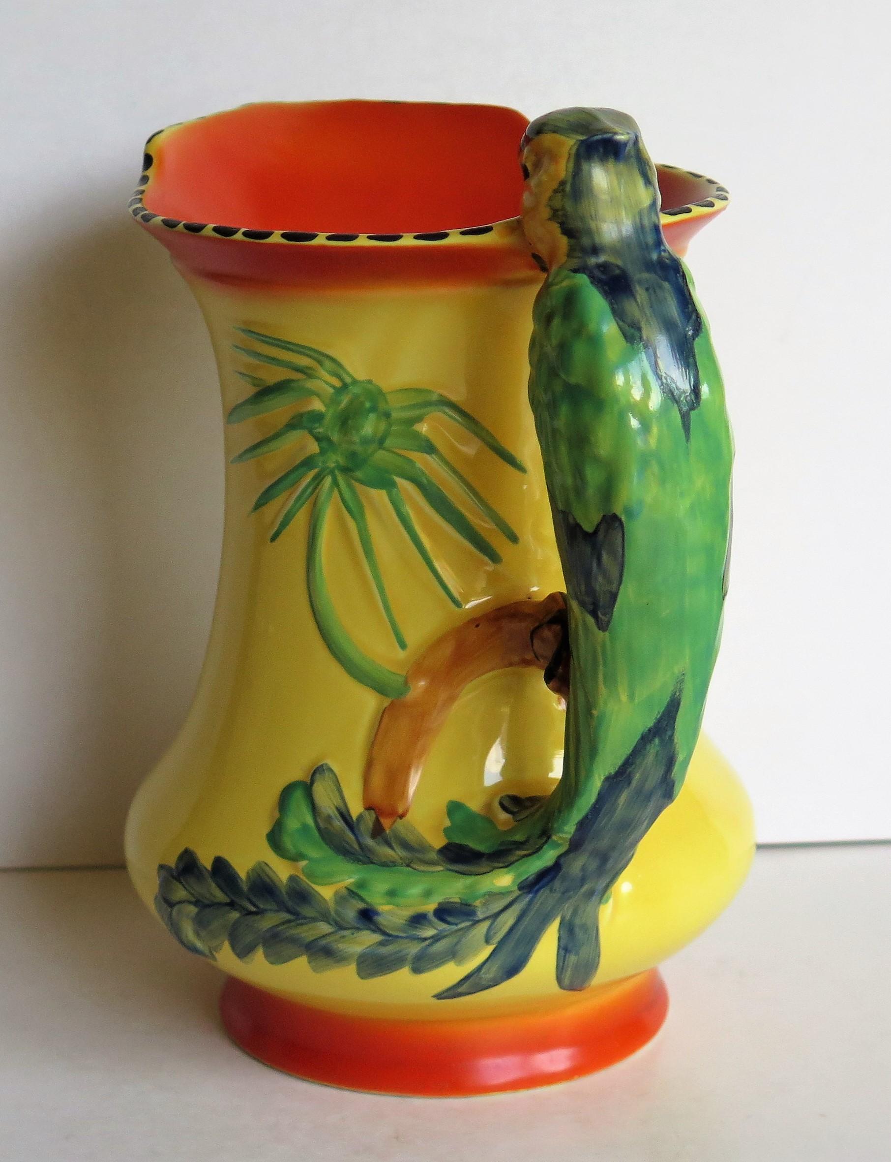 burleigh ware parrot jug