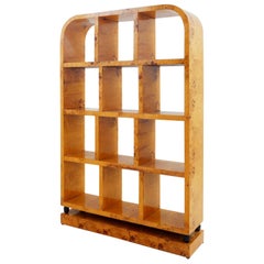 Art Deco Burlwood Etagere