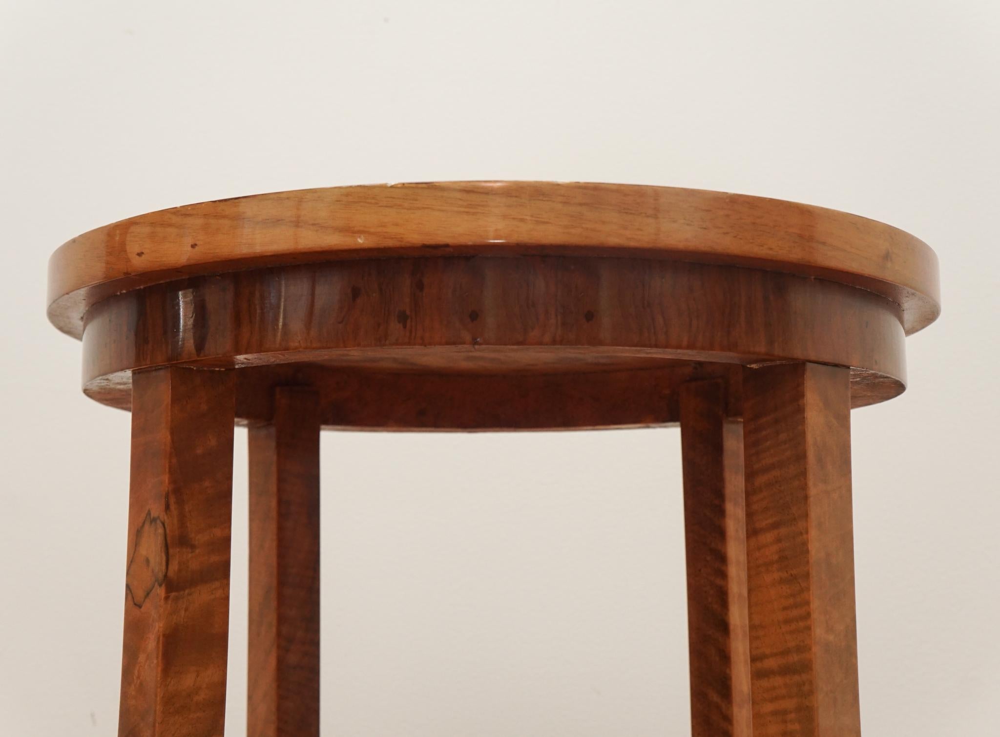 Unknown Art Deco Burlwood Occasional Table