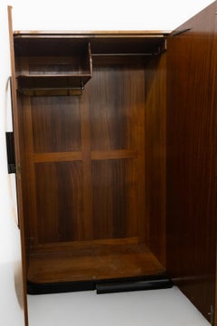 Art Deco Burr Maple 5pc bedroom Suite