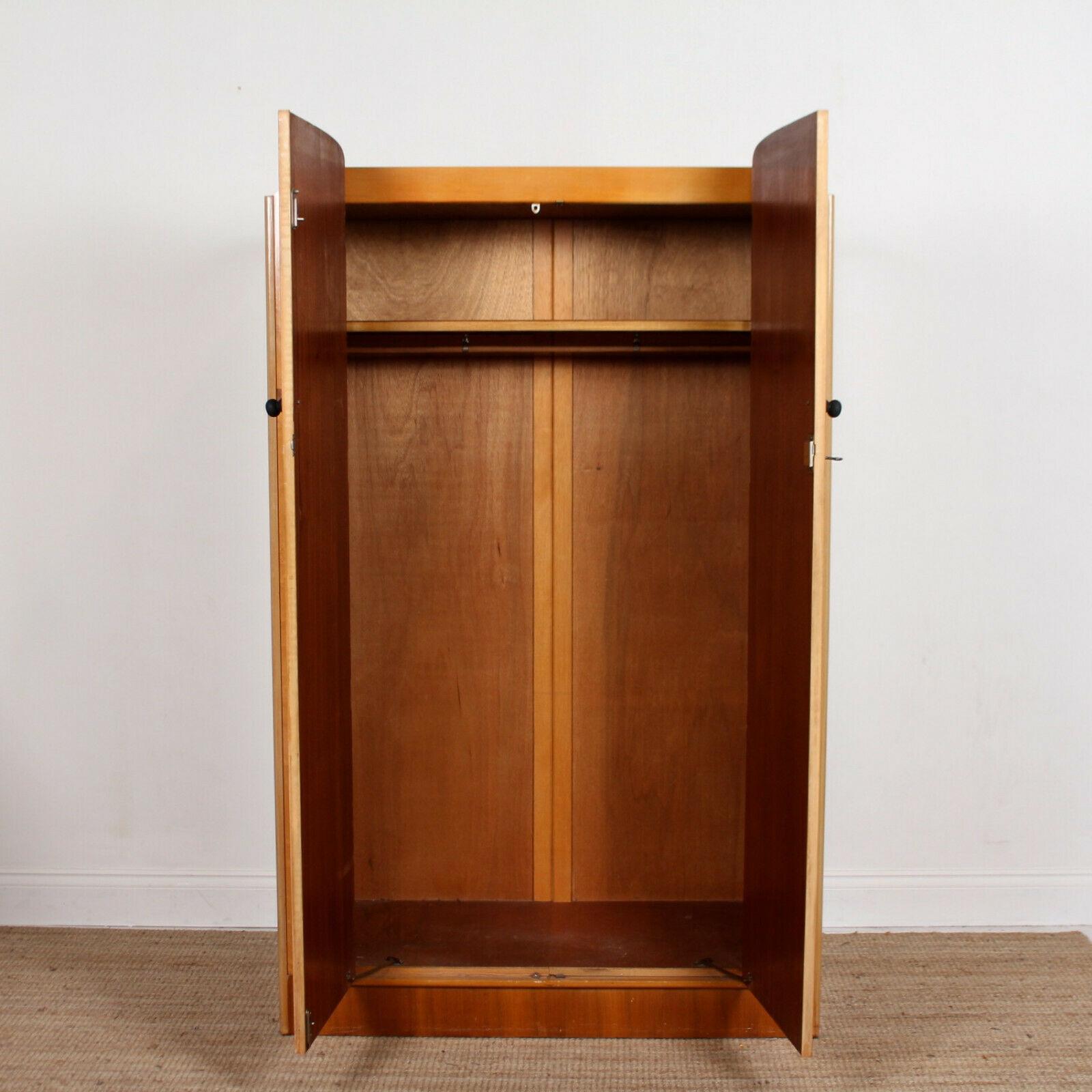 20th Century Art Deco Burr Maple Wardrobe Compactum For Sale
