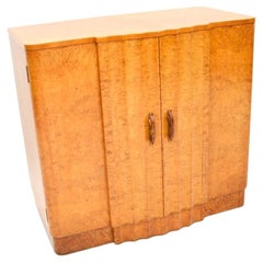 Art Deco Burr Walnut Cabinet by Harry and Lou Epstein