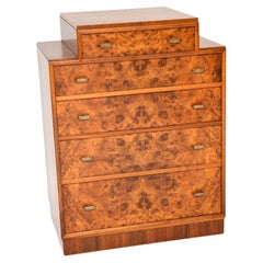 Commode Art Déco en ronce de noyer