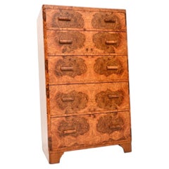 Art Deco Burr Walnut Chest of Drawers