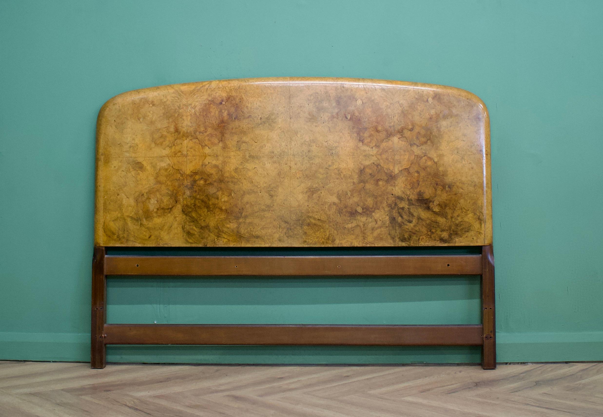 A burr walnut Art Deco headboard for a double bed - circa 1930's


This matches the triple door wardrobe and compactum listed separately 