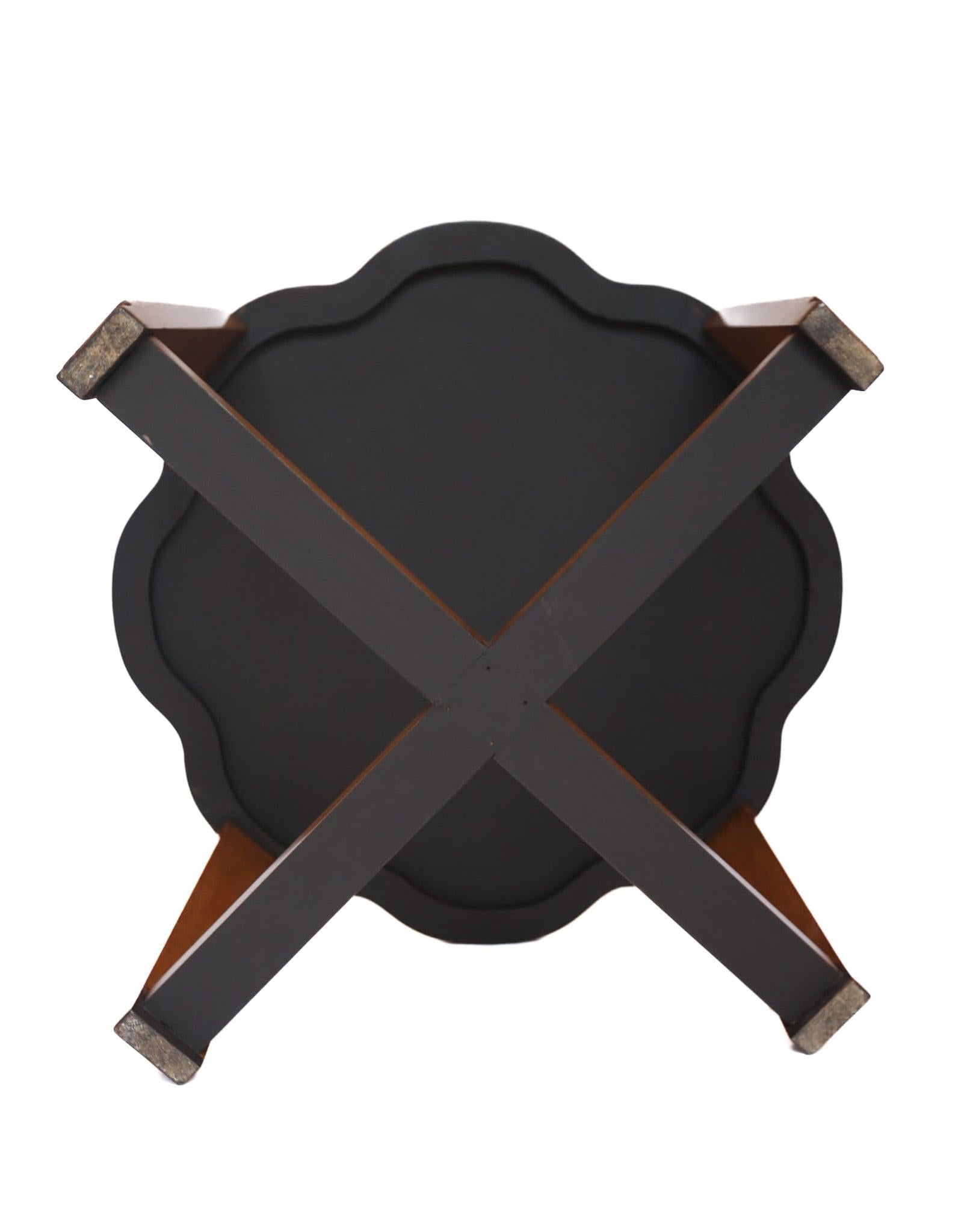 Polished Art Deco Burr Walnut Nest of Tables circa 1930s For Sale