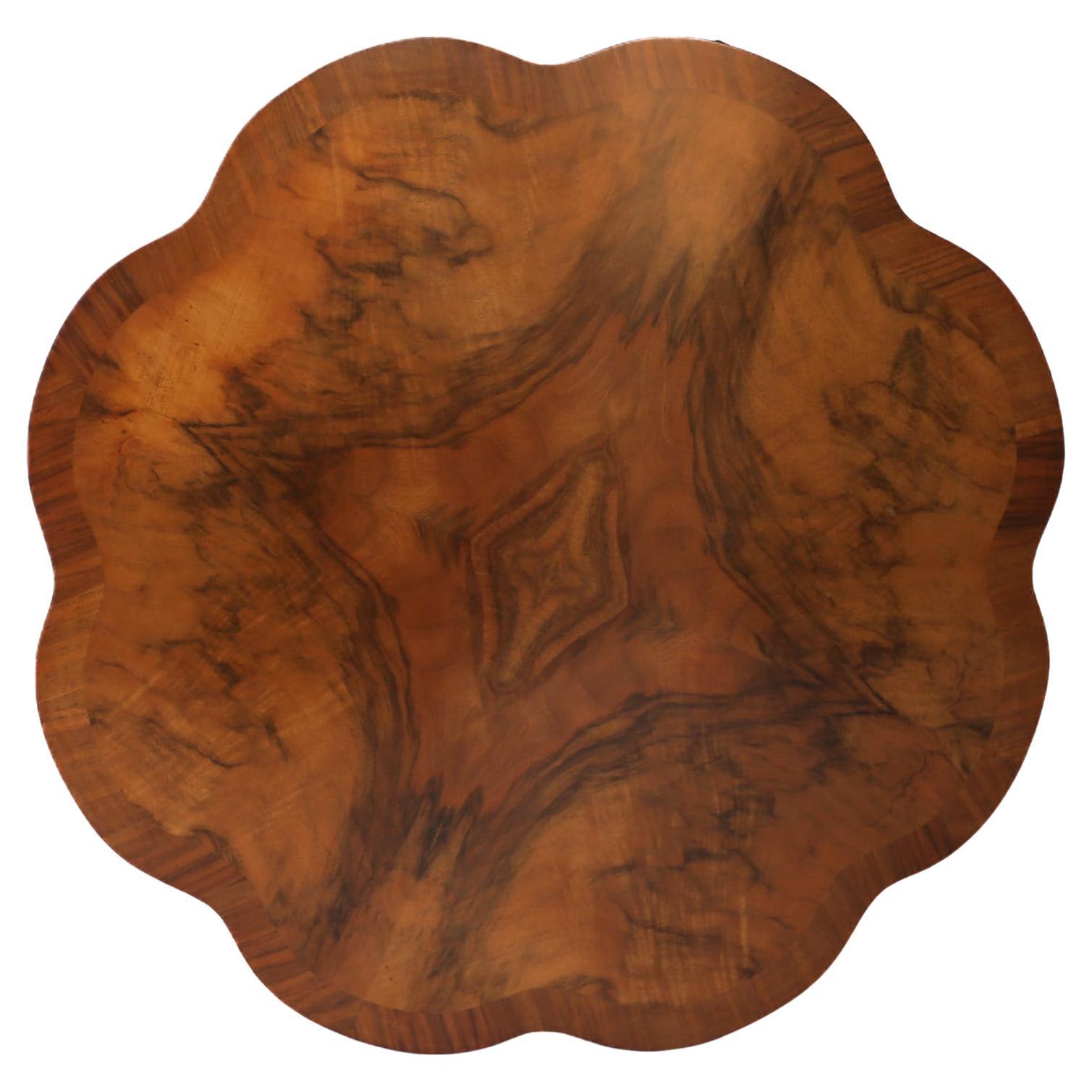 Art Deco Burr Walnut Nest of Tables circa 1930s For Sale
