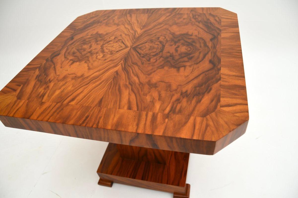 Art Deco Beistelltisch / Couchtisch aus Wurzelholz im Zustand „Gut“ im Angebot in London, GB