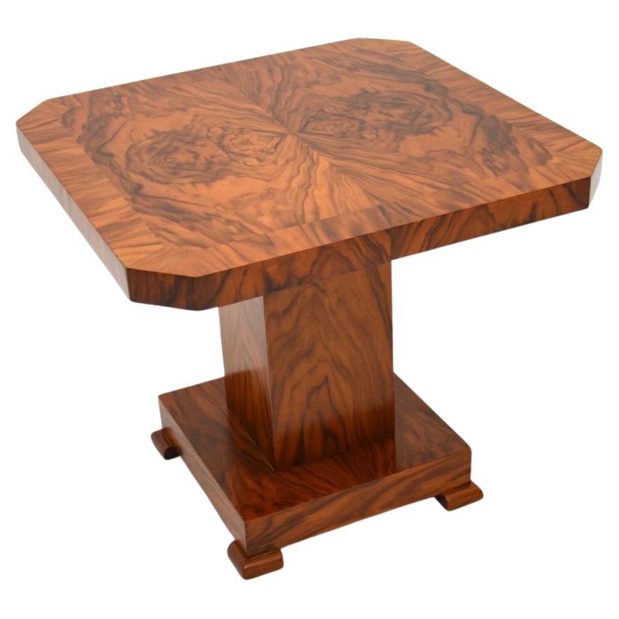 Art Deco Beistelltisch / Couchtisch aus Wurzelholz im Angebot