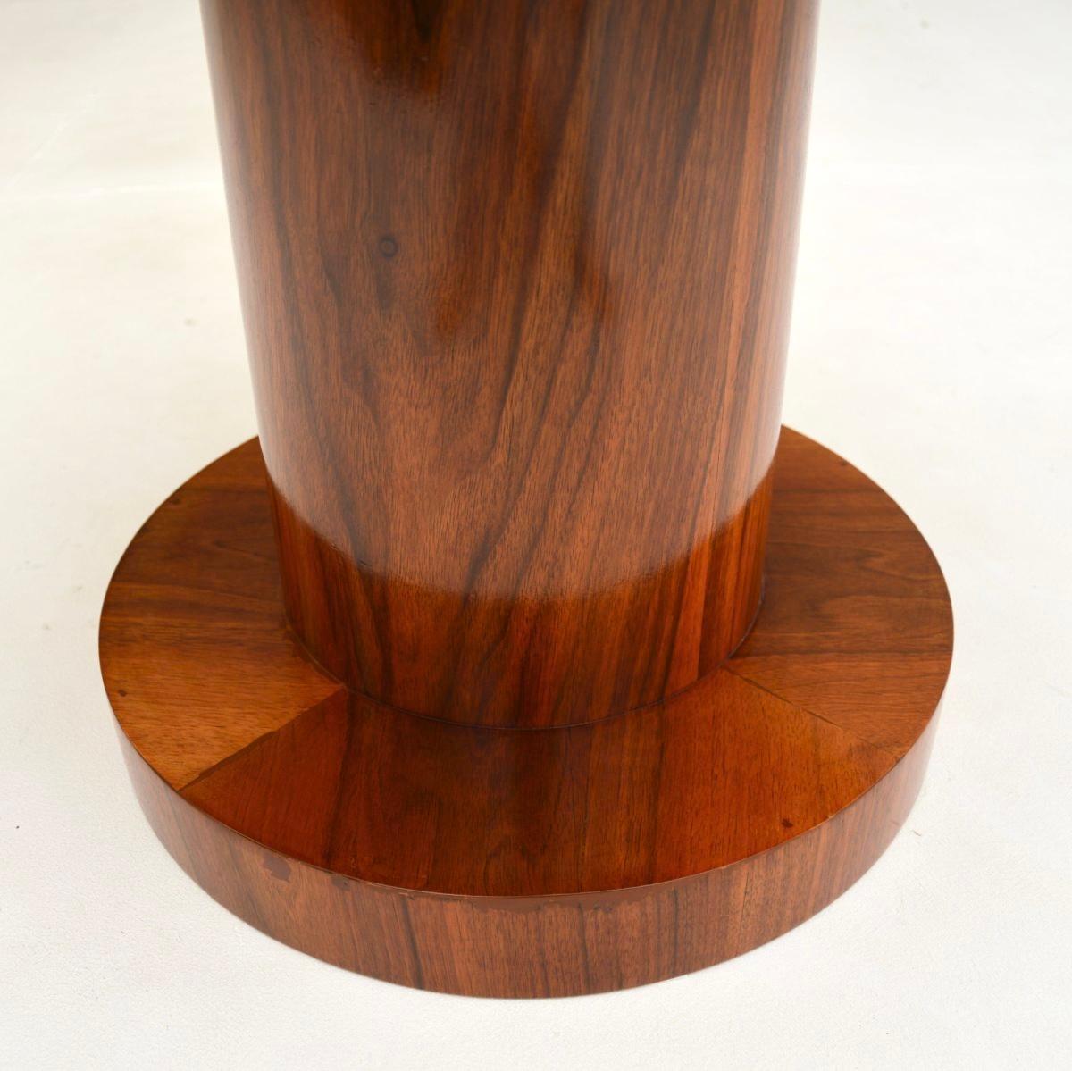 Mid-20th Century Art Deco Burr Walnut Occasional Side Table