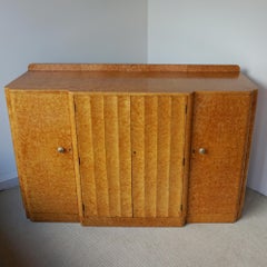 Art Deco Burr Walnut Sideboard by Harry & Lou Epstein