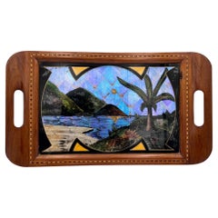 Art Deco Butterfly Wing Cocktail Tray
