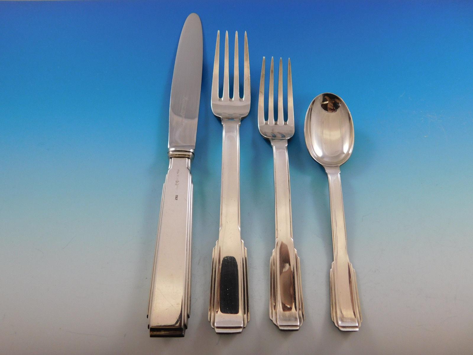 art deco flatware