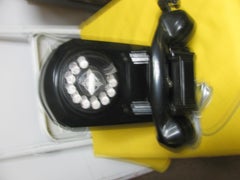 Art Deco  C1930 Wall Mount Black Bakelite Telephone