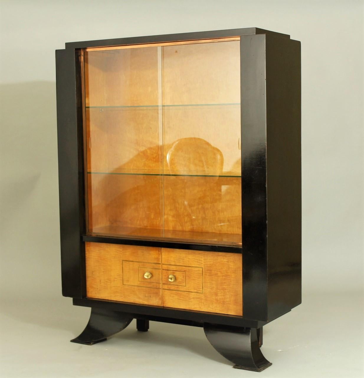 Austrian Art Deco Cabinet, 1920s For Sale