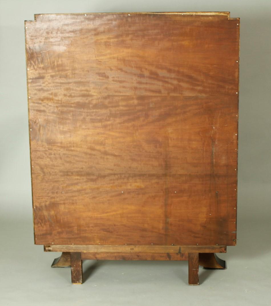 Ebony Art Deco Cabinet, 1920s For Sale