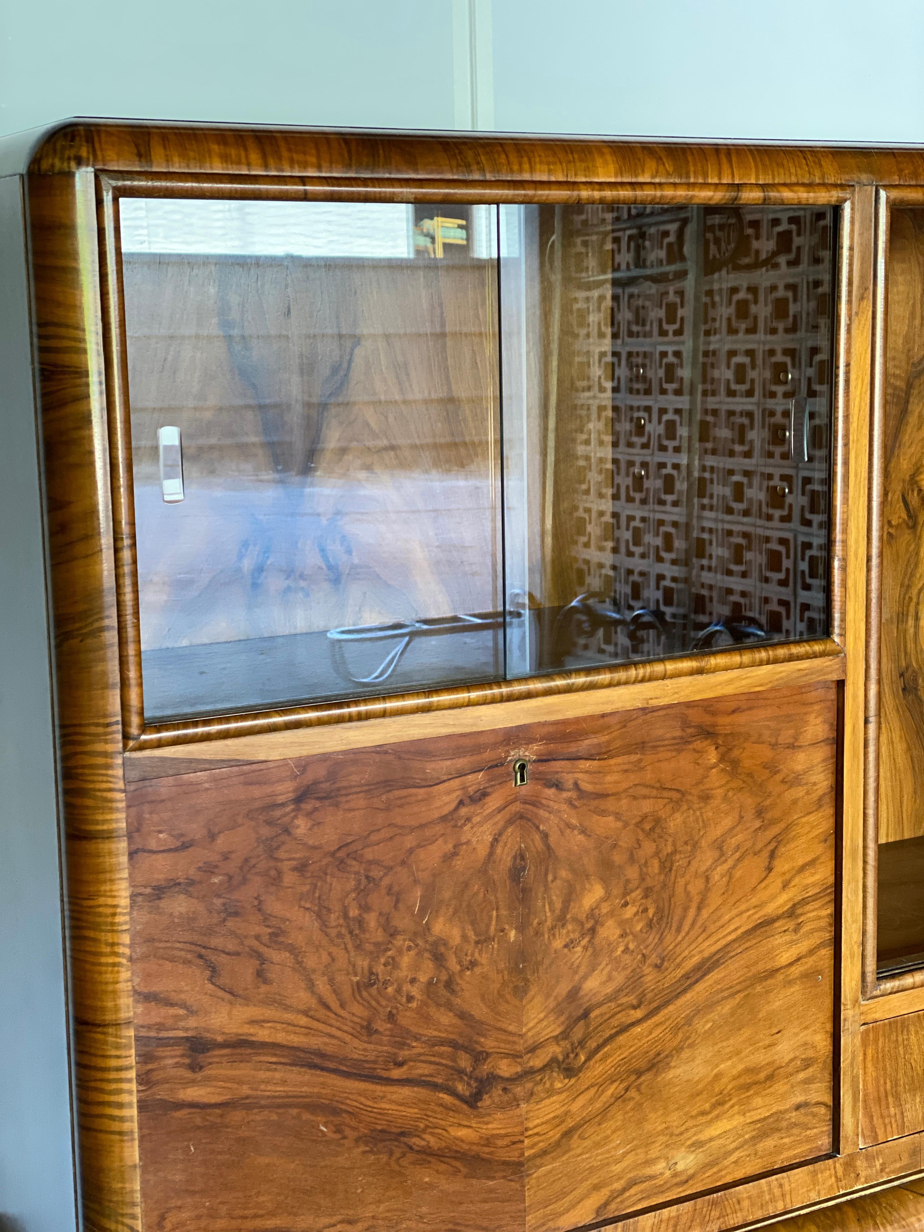 Art Deco Cabinet, Austria, 1930's In Good Condition In Austin, TX