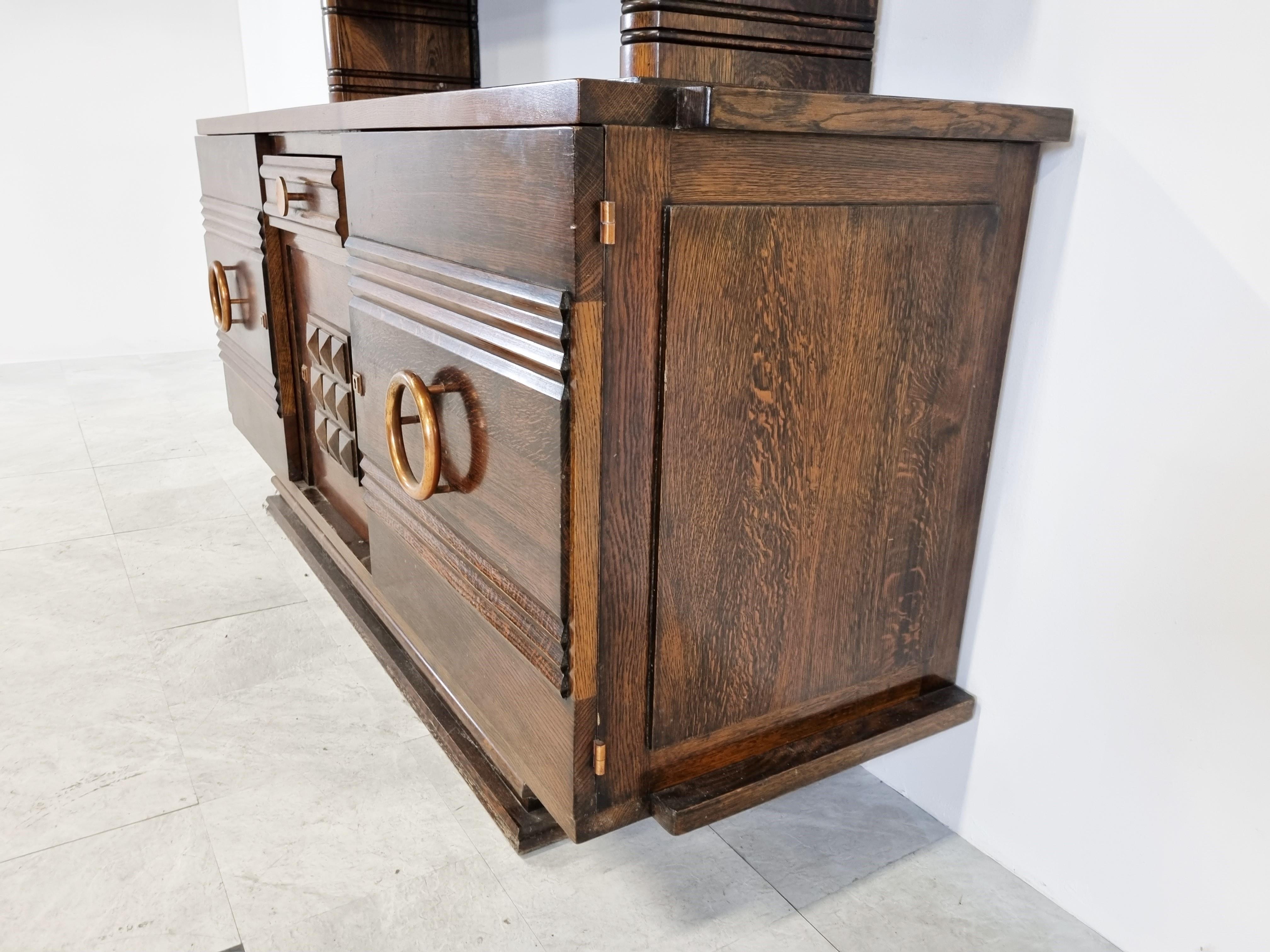 Art Deco Cabinet by Charles Dudouyt, 1940s For Sale 4