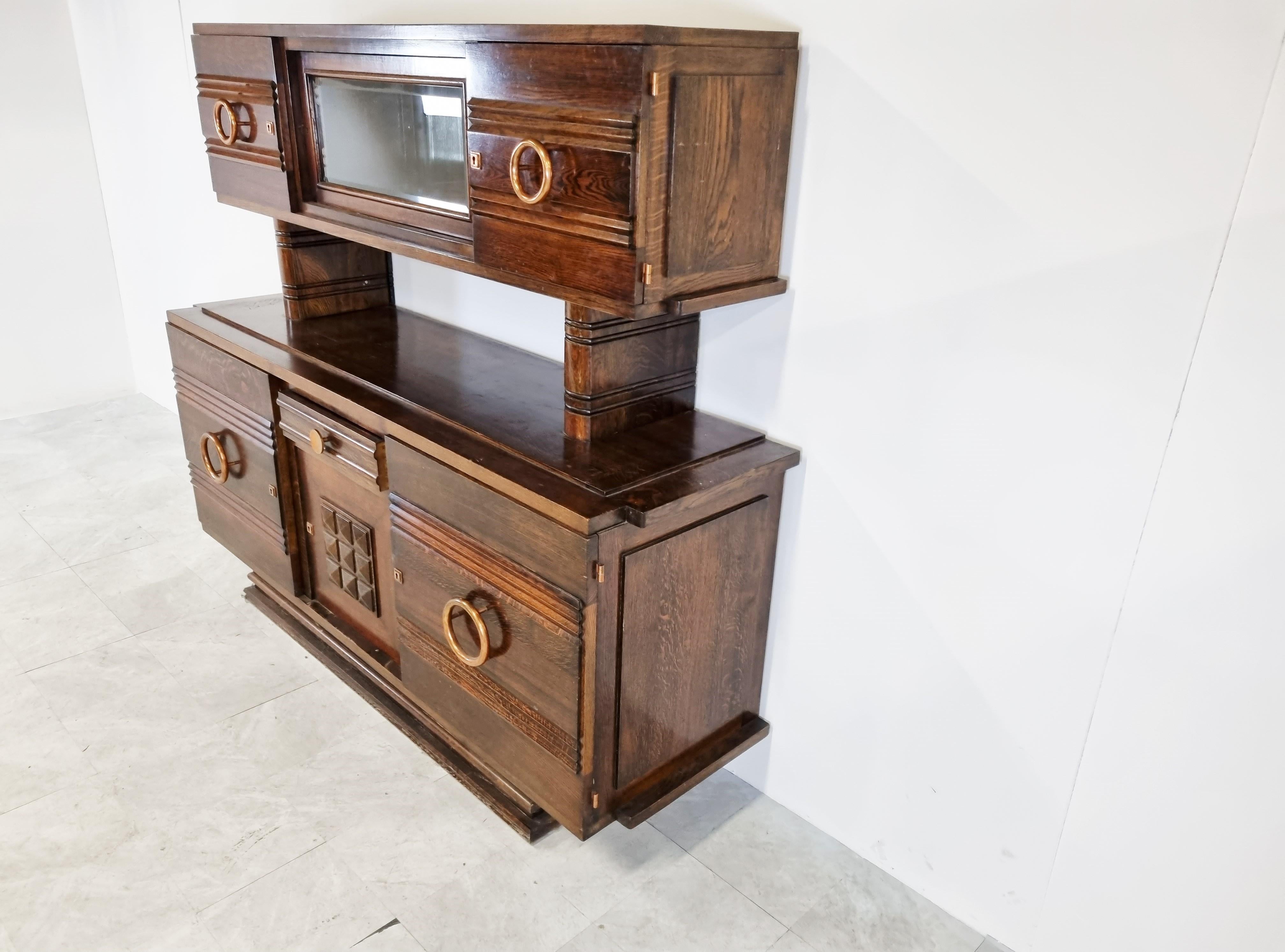Cabinet Art Deco di Charles Dudouyt, anni '40 in vendita 2