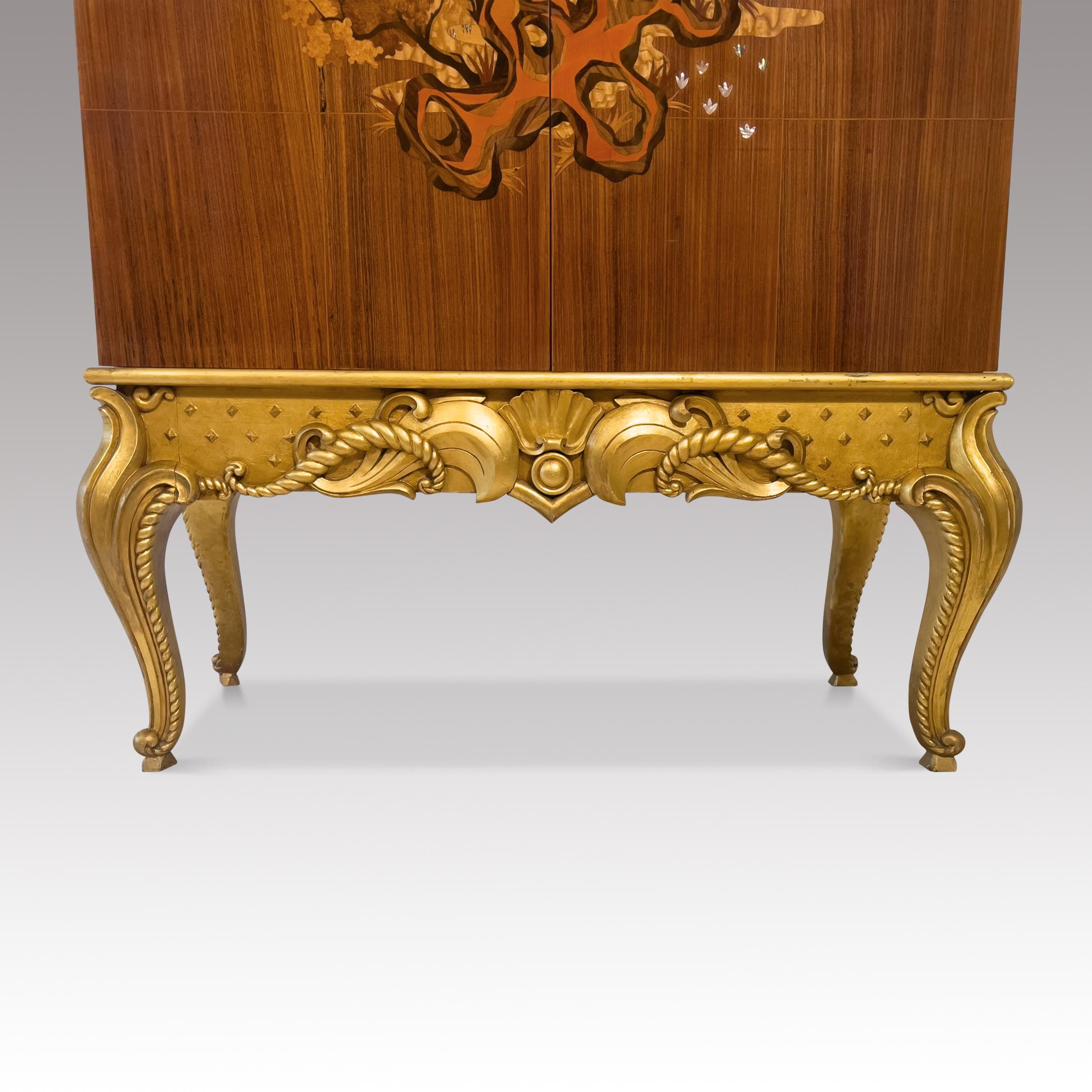 Art Deco Cabinet by Maurice Dufrene, France, c. 1940 In Good Condition For Sale In Vienna, AT