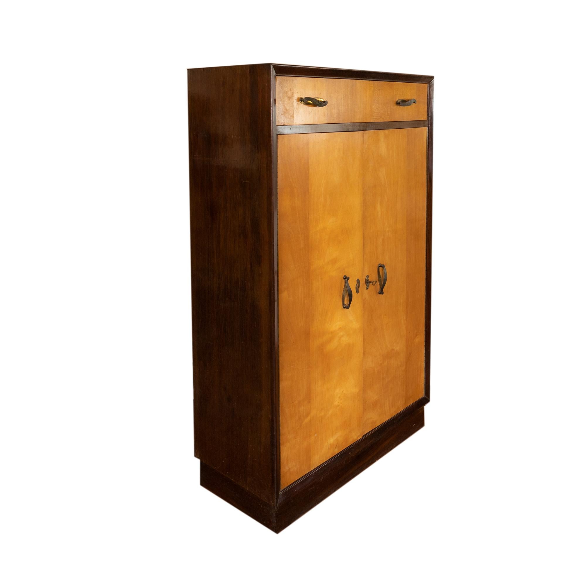 Art Deco Cabinet Cupboard, 1940s For Sale 5