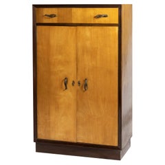 Art Deco Cabinet Cupboard, 1940s